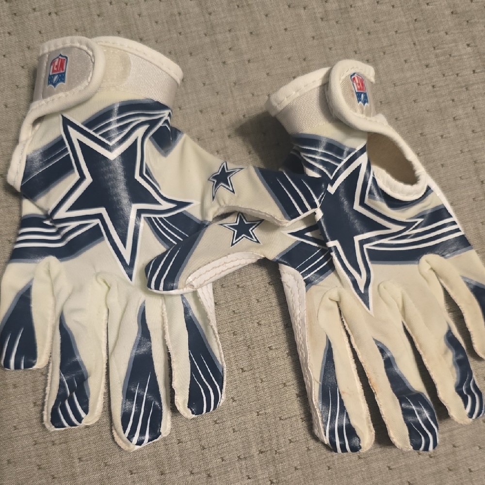 Starry Adventure Kids Gloves - Blue and White
